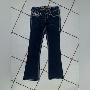 Rock Revival Janelle Bootcut Jeans – Dark Wash – Size 29